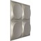 Ekena Millwork 19 5/8in. W x 19 5/8in. H Adonis EnduraWall Decorative 3D Wall Panel Covers 2.67 Sq. Ft. WP20X20ADBAL - alternate 3